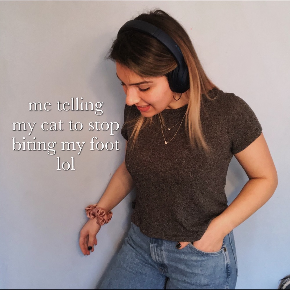 American Eagle Soft Heather Grey T-Shirt Size L